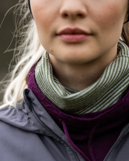 Betty Merino Fine Stripe Neck Warmer