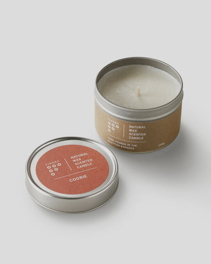 Natural Wax Scented Candle – Travel Tin (100g)