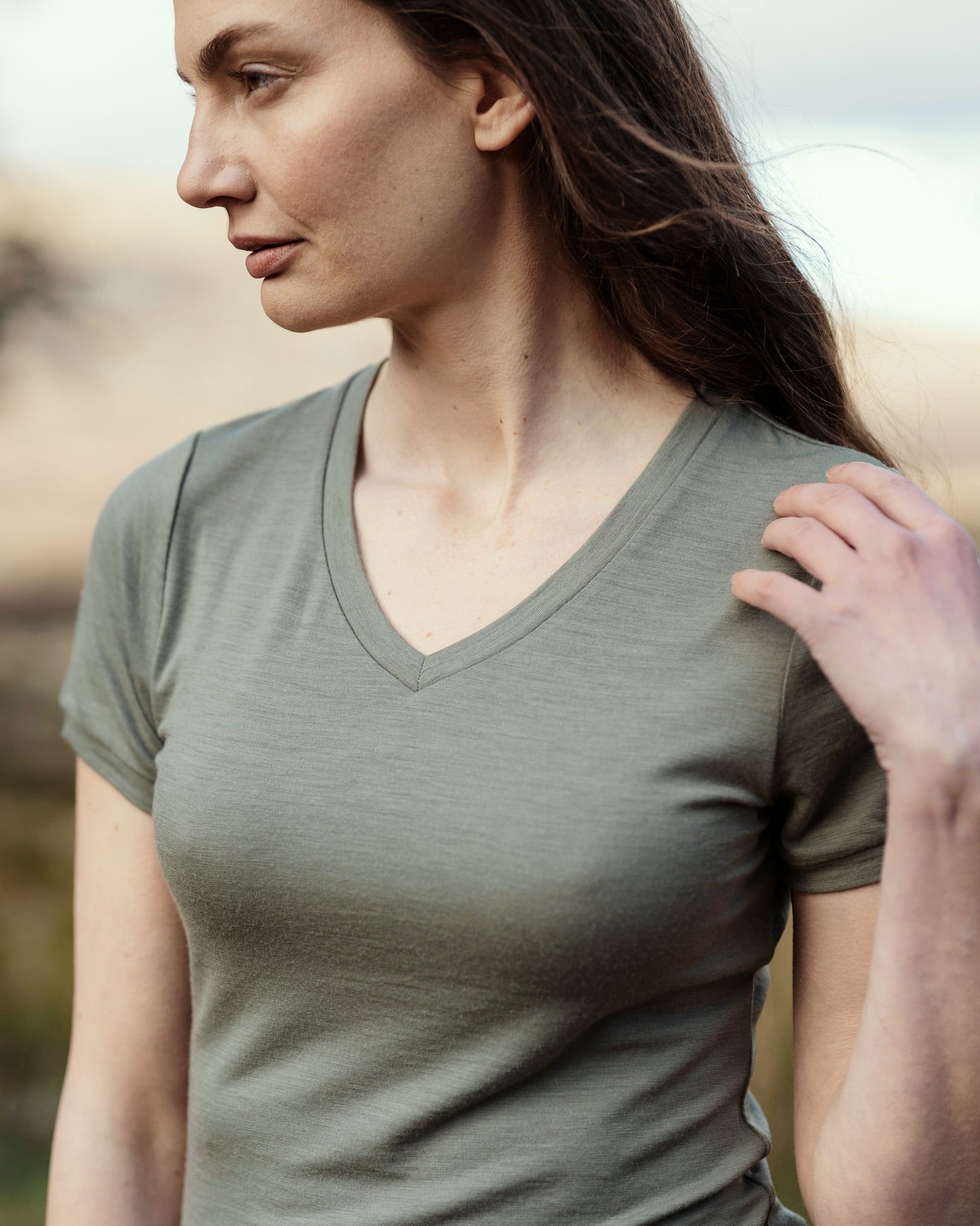 Eriska V Neck T-Shirt