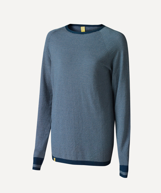 Linton Merino Stripe Base Layer - Relaxed Fit