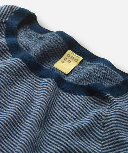 Linton Merino Stripe Base Layer - Relaxed Fit