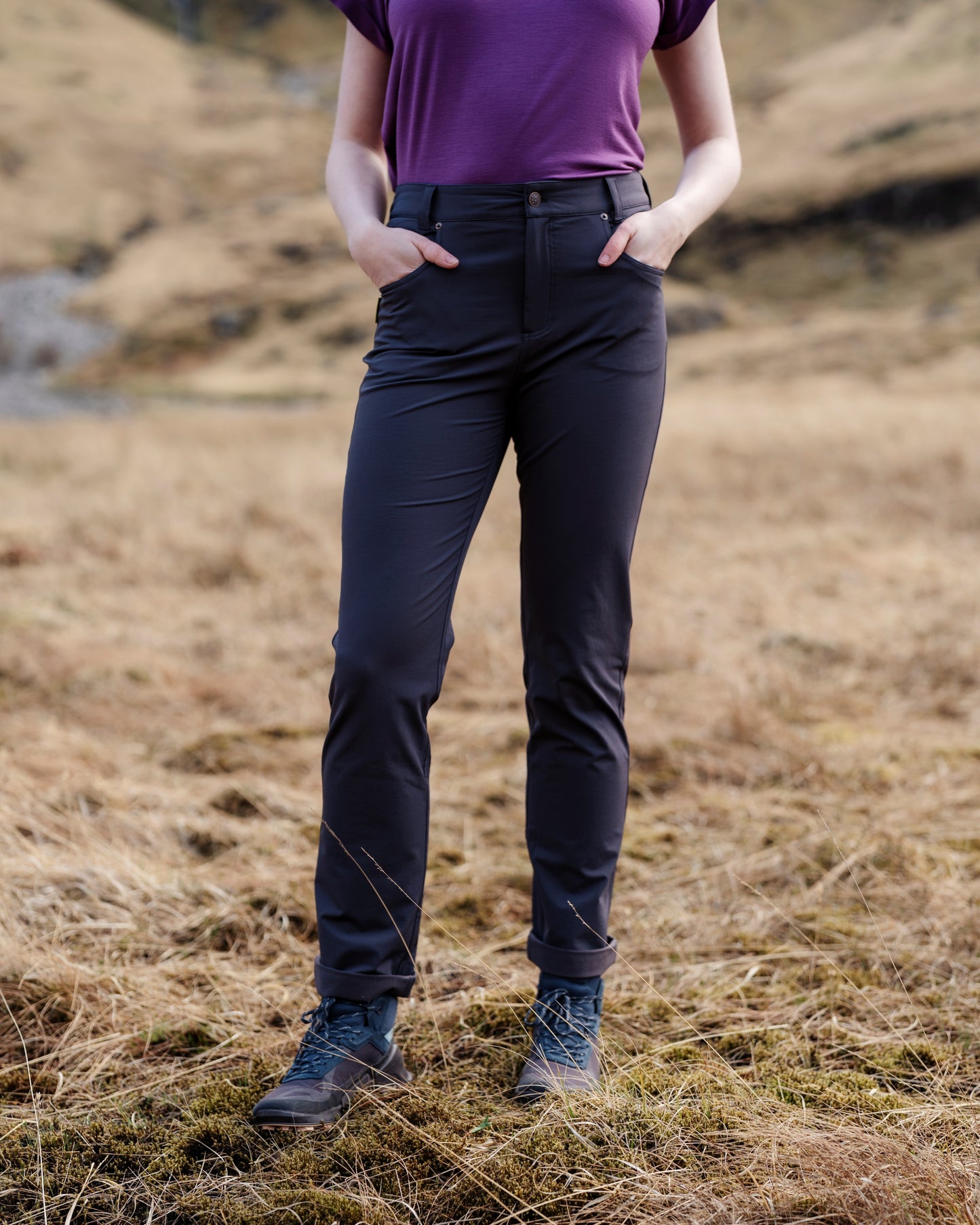 Fara Trousers - Charcoal