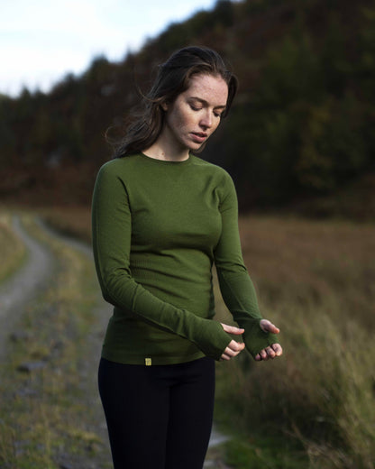 Fern Textured Merino Base Layer