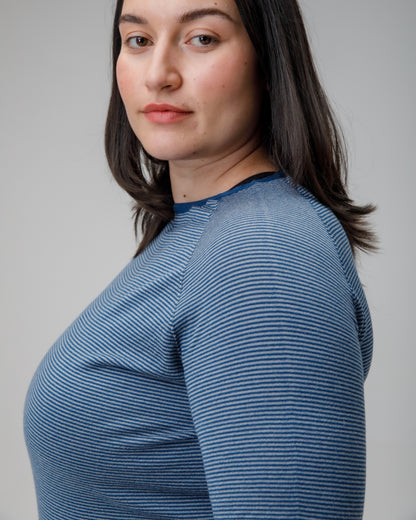 Fern Stripe Merino Base Layer