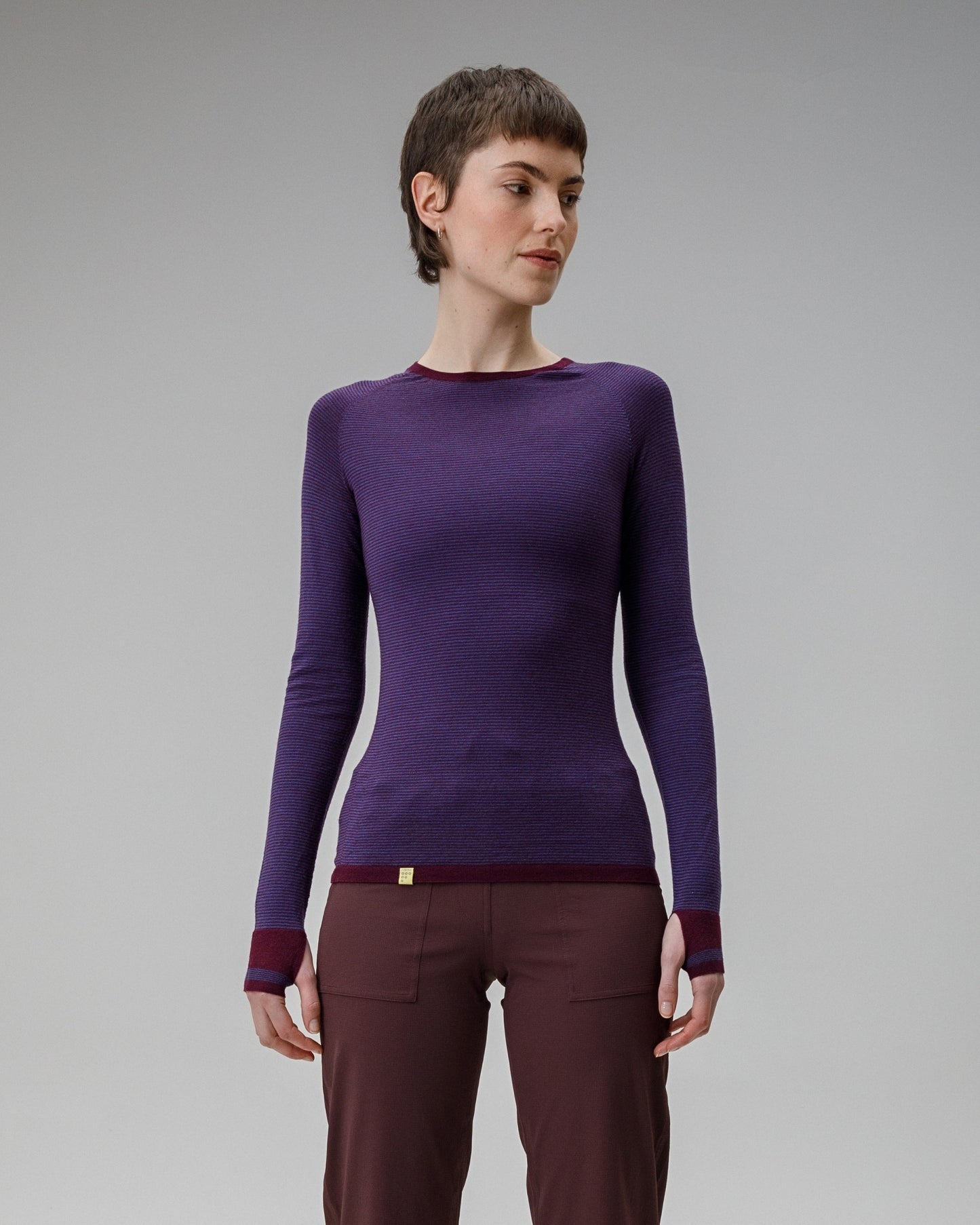 Fern Stripe Merino Base Layer