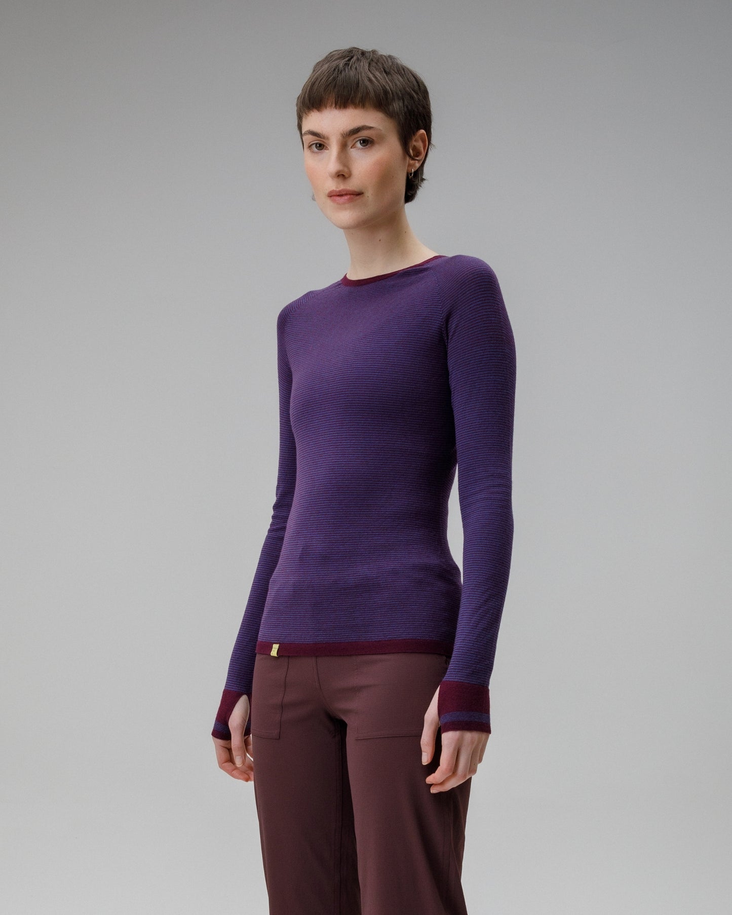 Fern Stripe Merino Base Layer