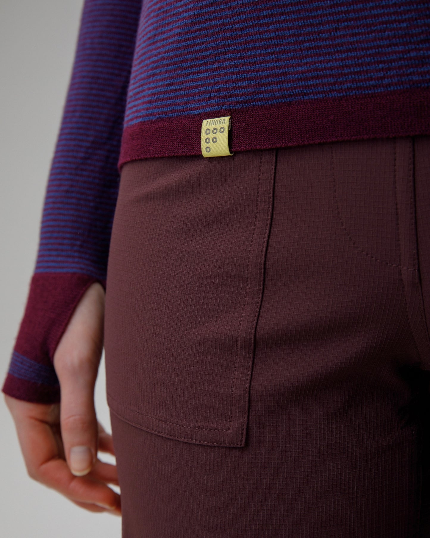 Fern Stripe Merino Base Layer