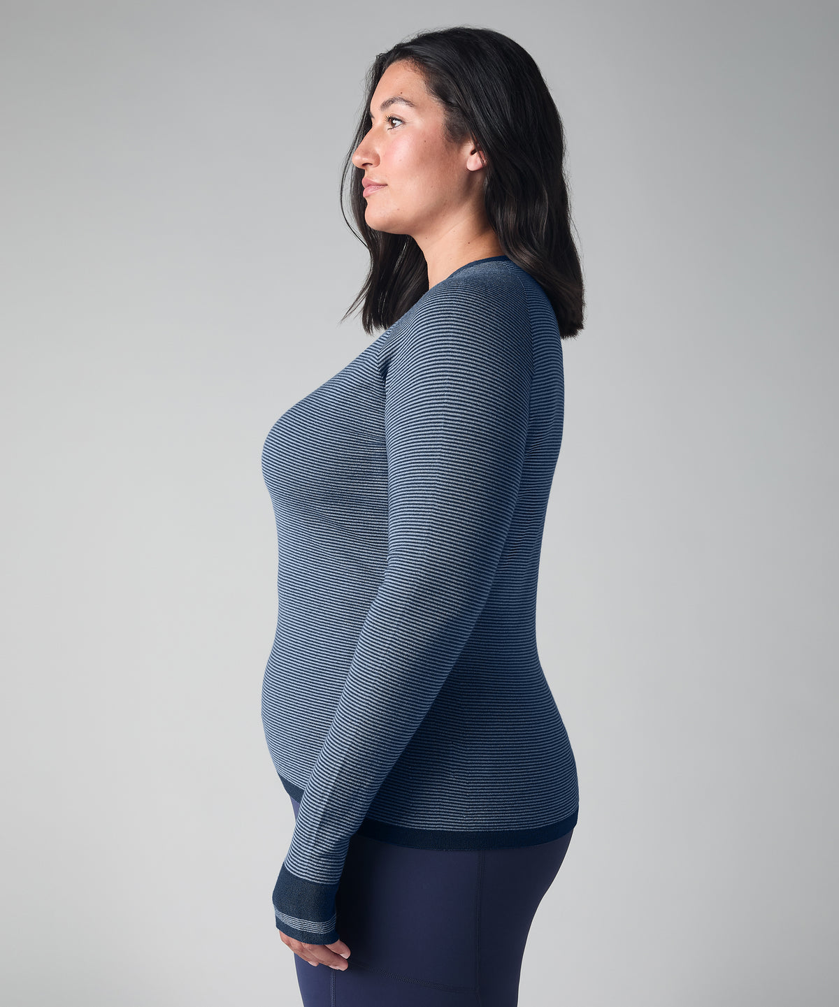 Fern Stripe Merino Base Layer