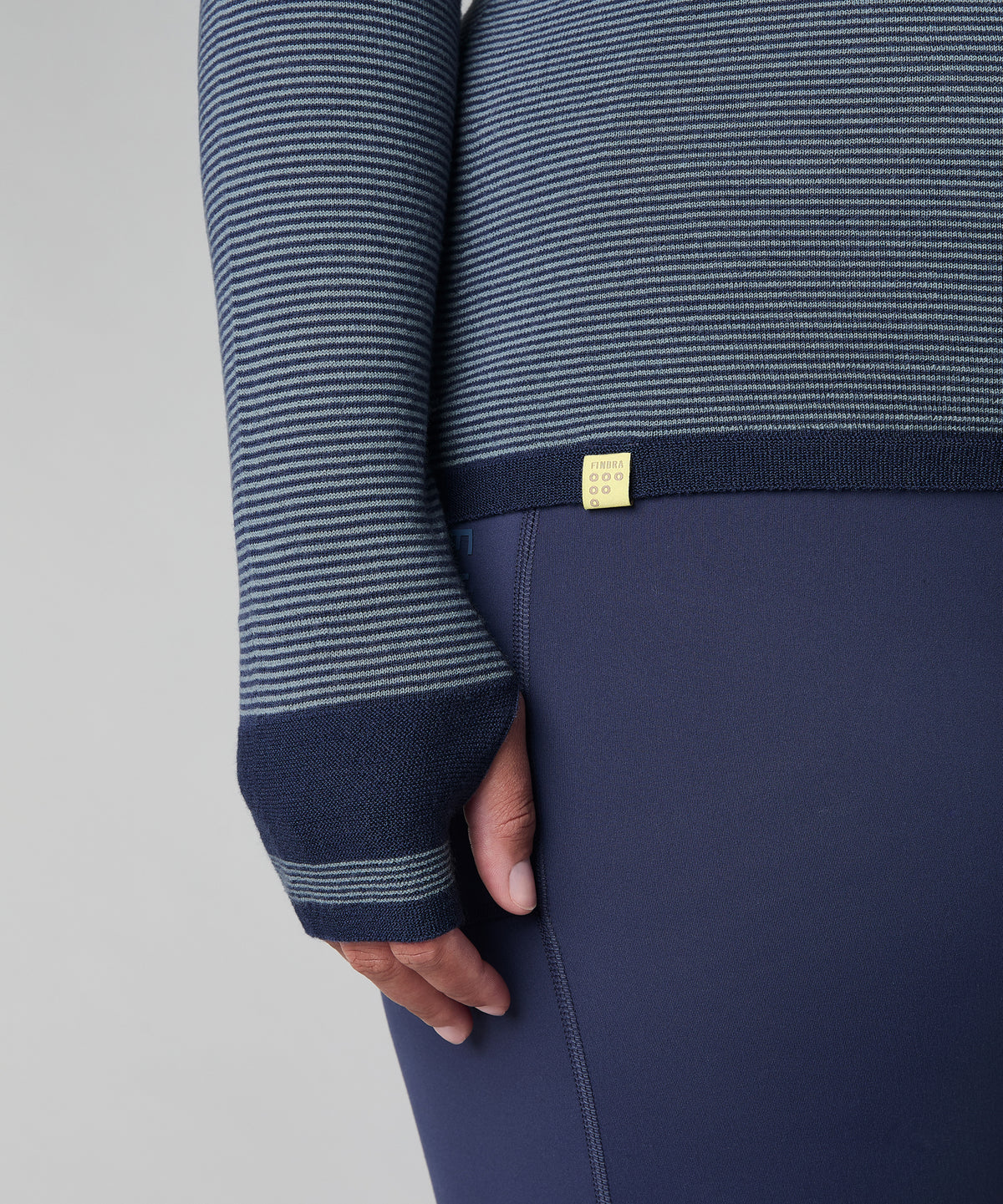 Fern Stripe Merino Base Layer
