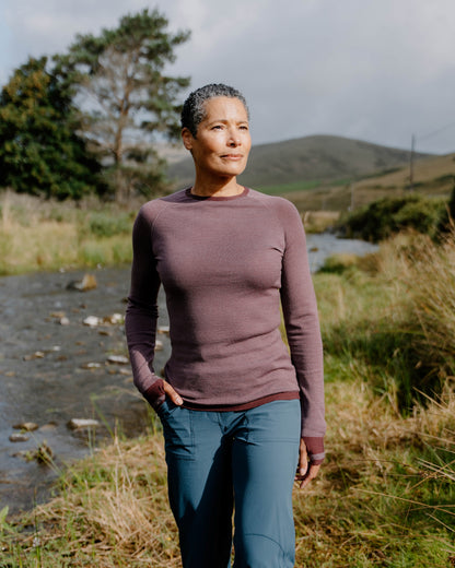 Fern Stripe Merino Base Layer