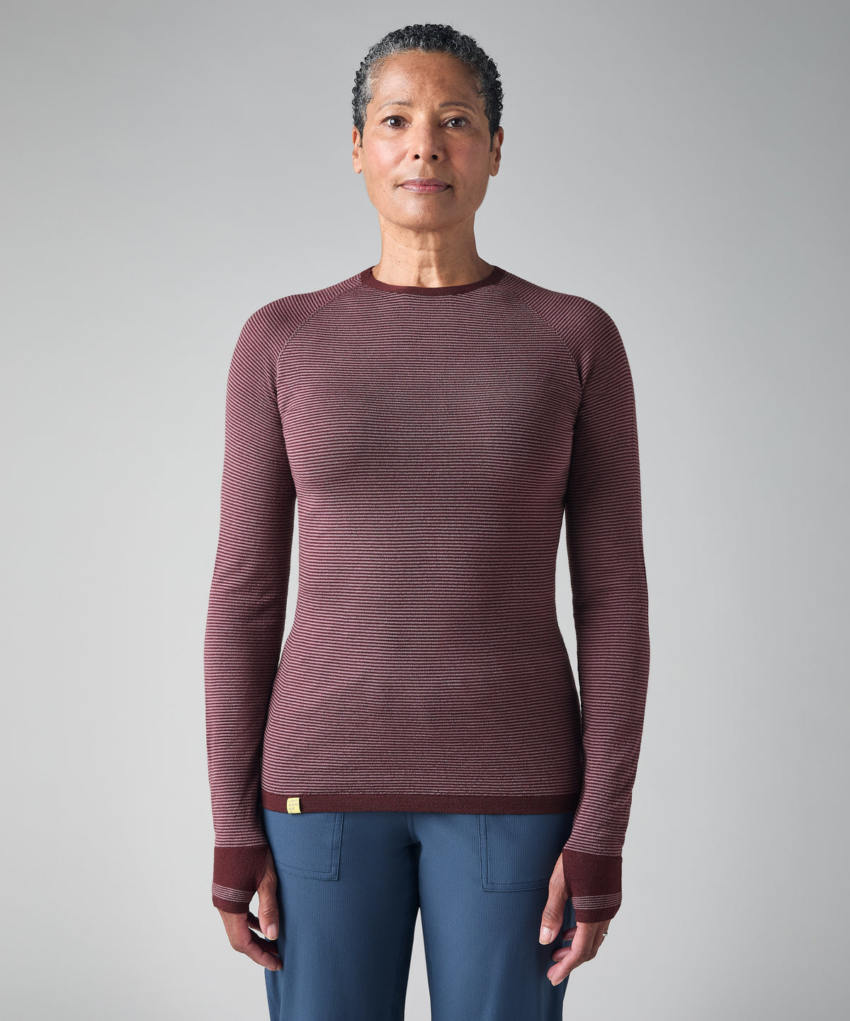 Fern Stripe Merino Base Layer