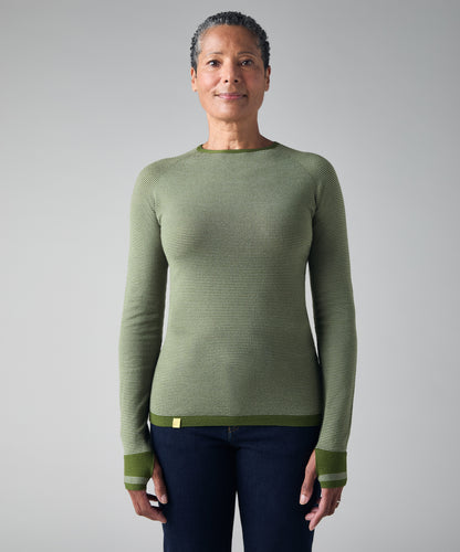 Fern Stripe Merino Base Layer