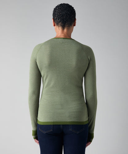 Fern Stripe Merino Base Layer