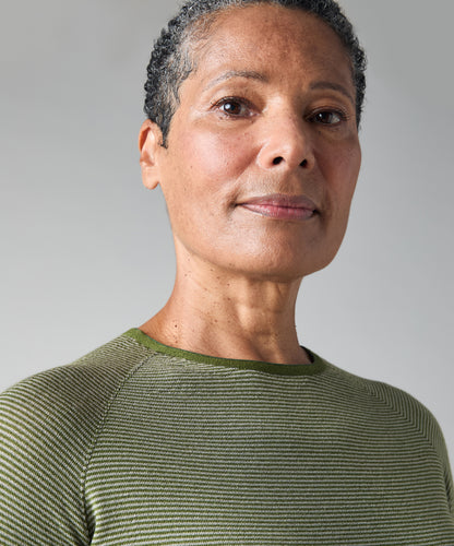 Fern Stripe Merino Base Layer