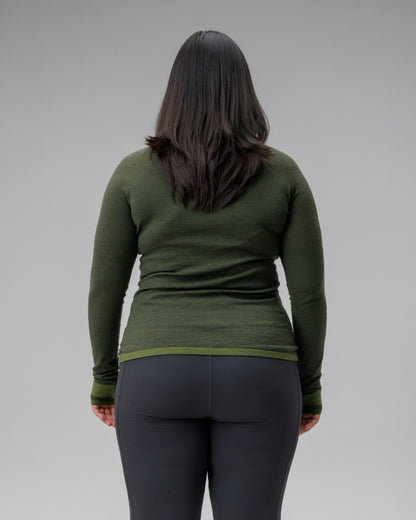 Fern Stripe Merino Base Layer