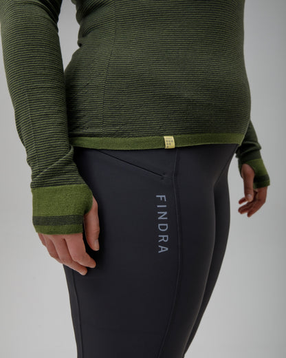 Fern Stripe Merino Base Layer