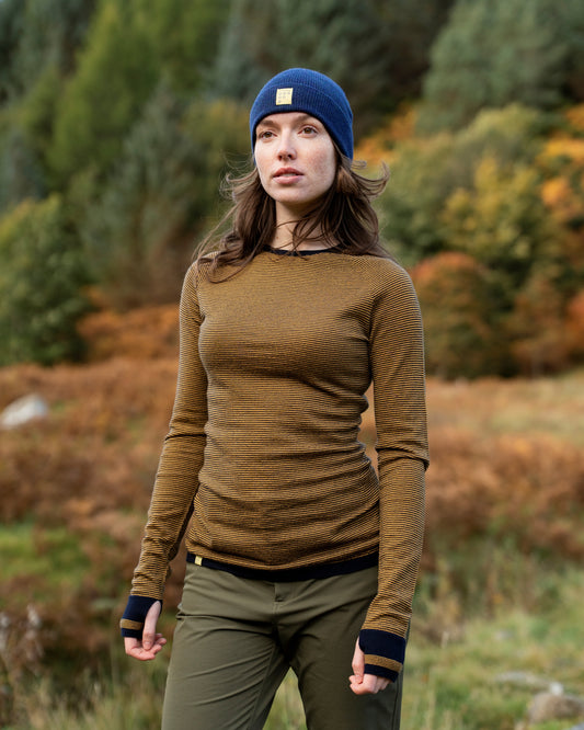 Fern Stripe Merino Base Layer