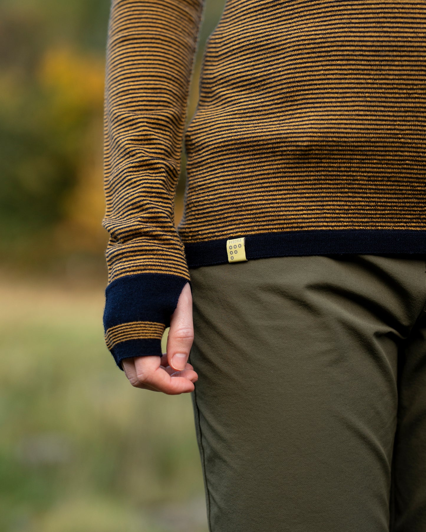 Fern Stripe Merino Base Layer