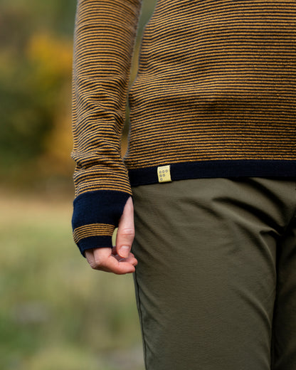 Fern Stripe Merino Base Layer