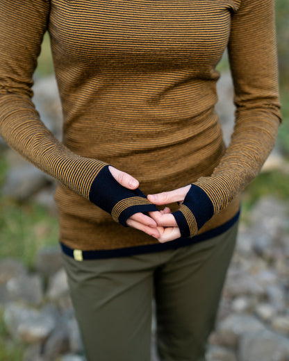 Fern Stripe Merino Base Layer