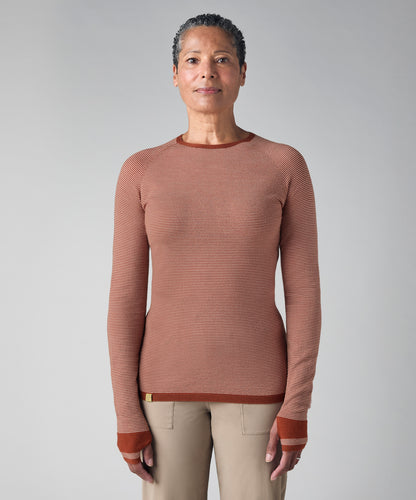 Fern Stripe Merino Base Layer