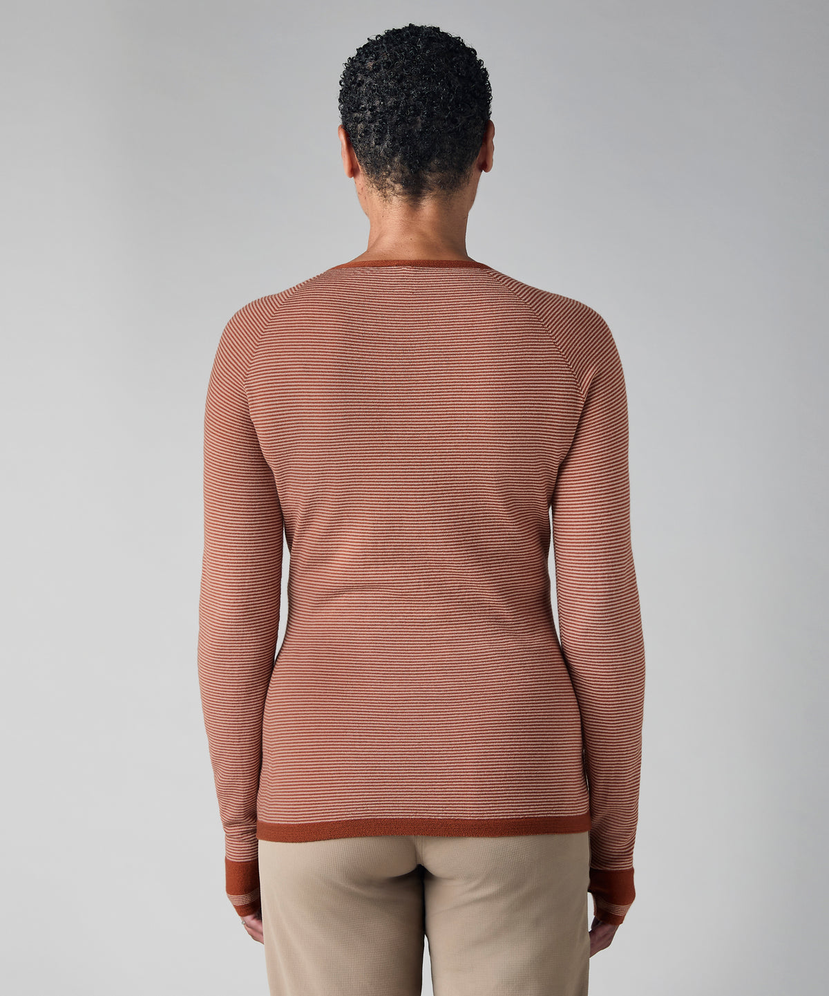 Fern Stripe Merino Base Layer