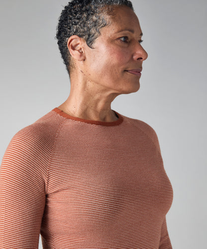 Fern Stripe Merino Base Layer