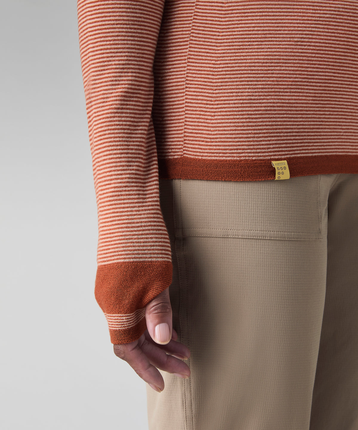 Fern Stripe Merino Base Layer