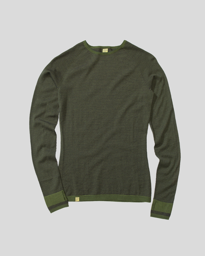 Fern Stripe Merino Base Layer