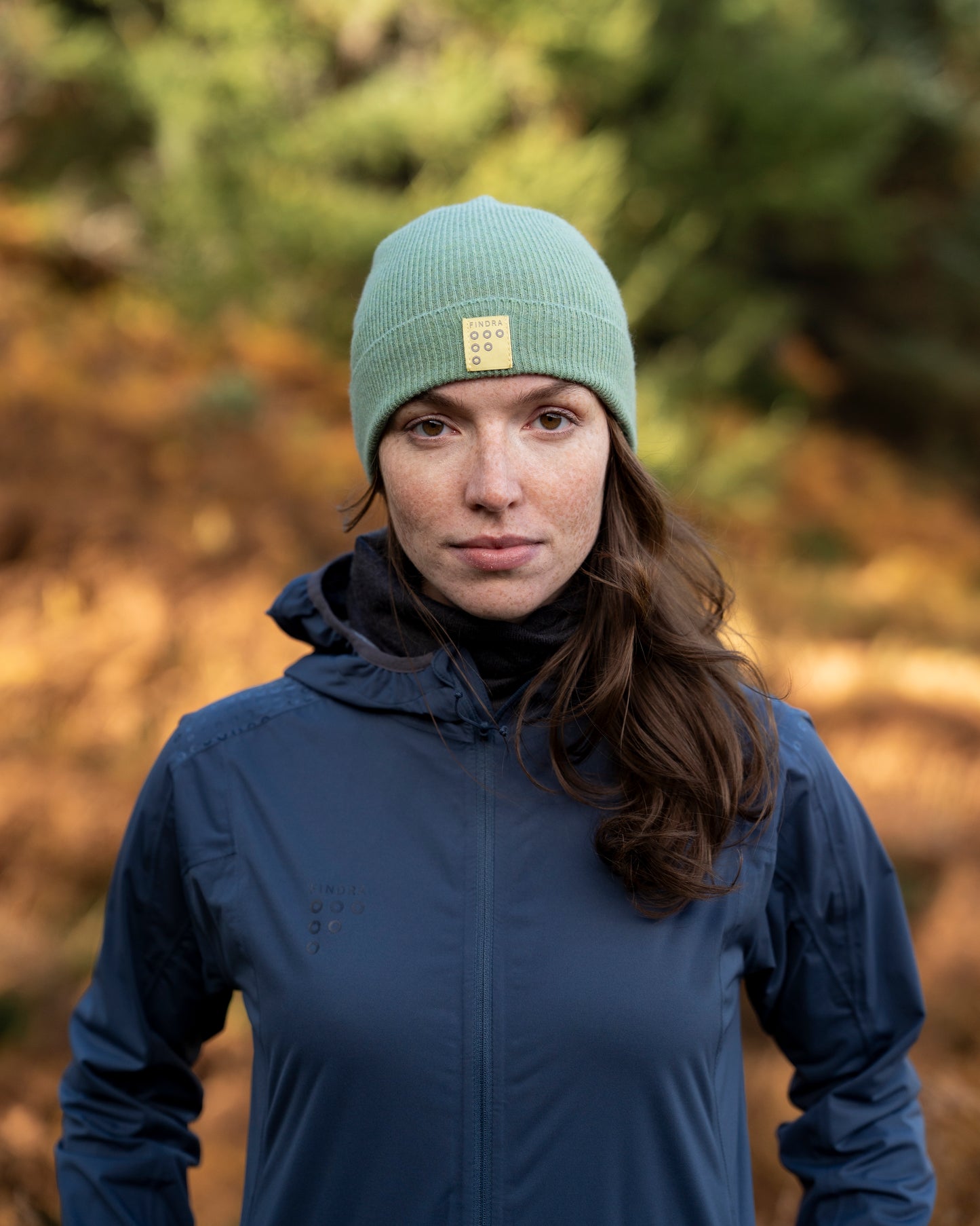 Pine Lambswool Beanie