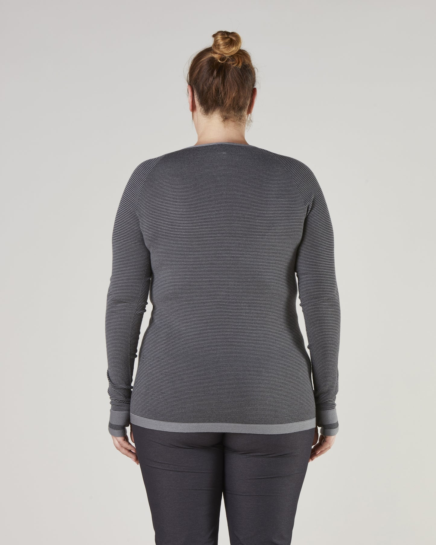 Linton Merino Stripe Base Layer - Relaxed Fit