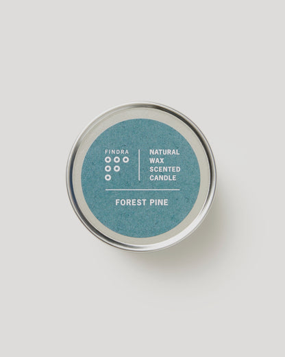 Natural Wax Scented Candle – Travel Tin (100g)