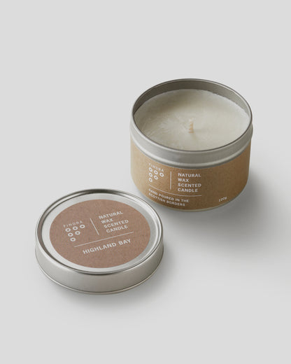 Natural Wax Scented Candle – Travel Tin (100g)