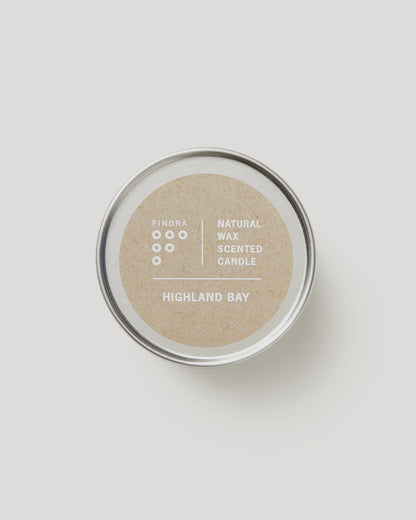 Natural Wax Scented Candle – Travel Tin (100g)