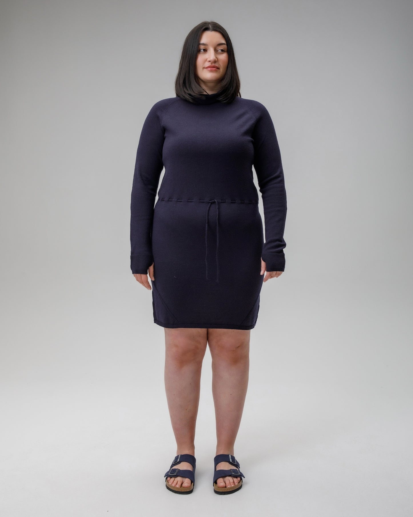 Innis Merino Cowl Neck Dress