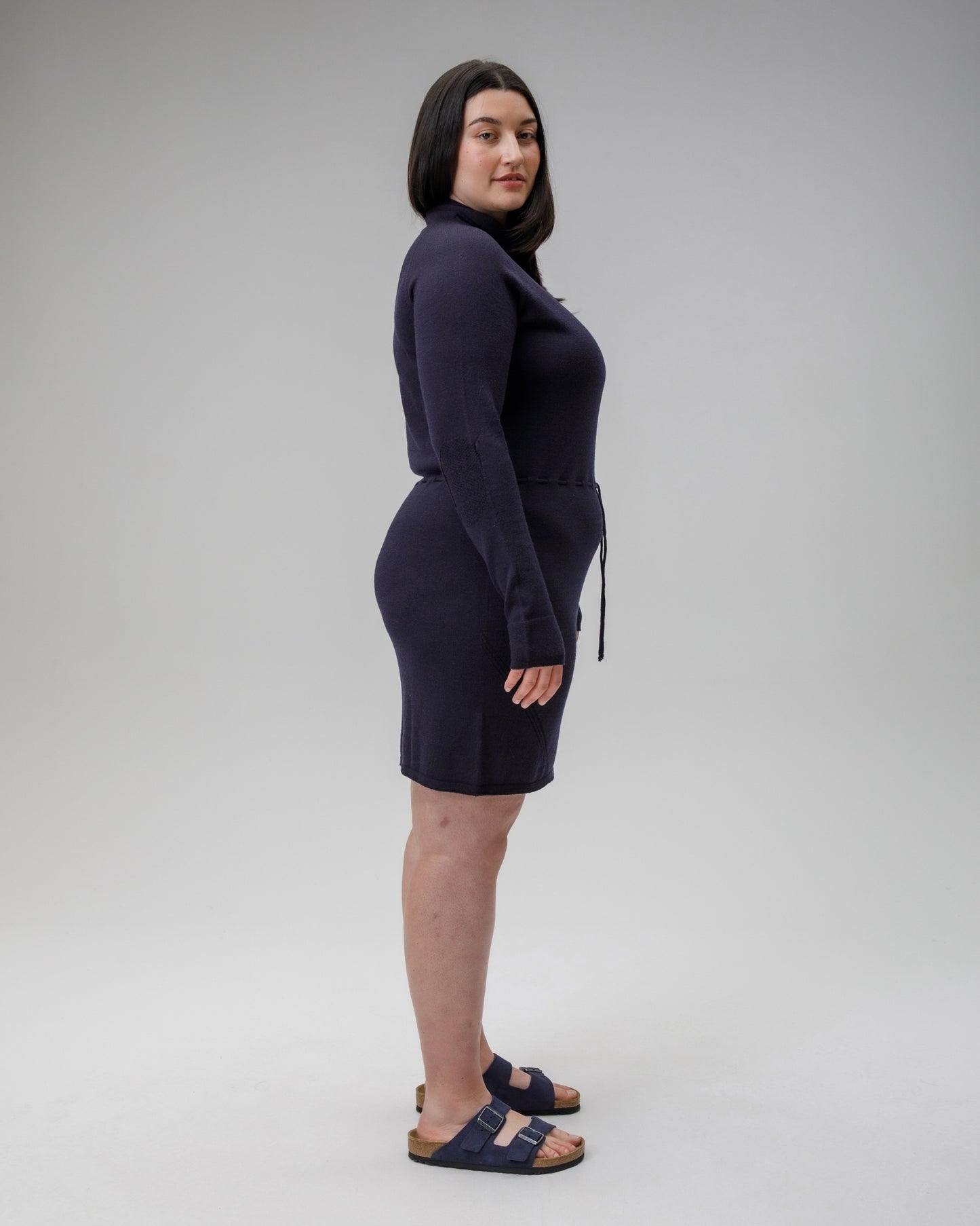 Innis Merino Cowl Neck Dress