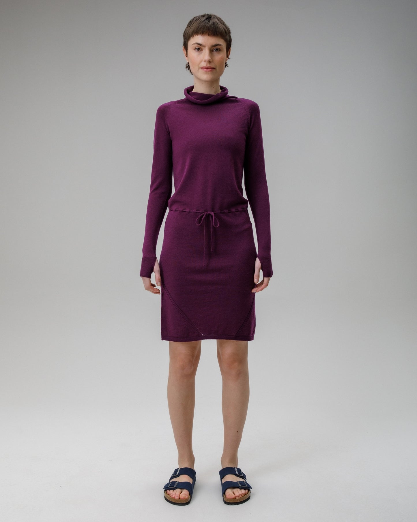 Innis Merino Cowl Neck Dress