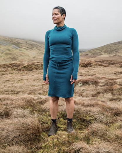 Innis Merino Cowl Neck Dress