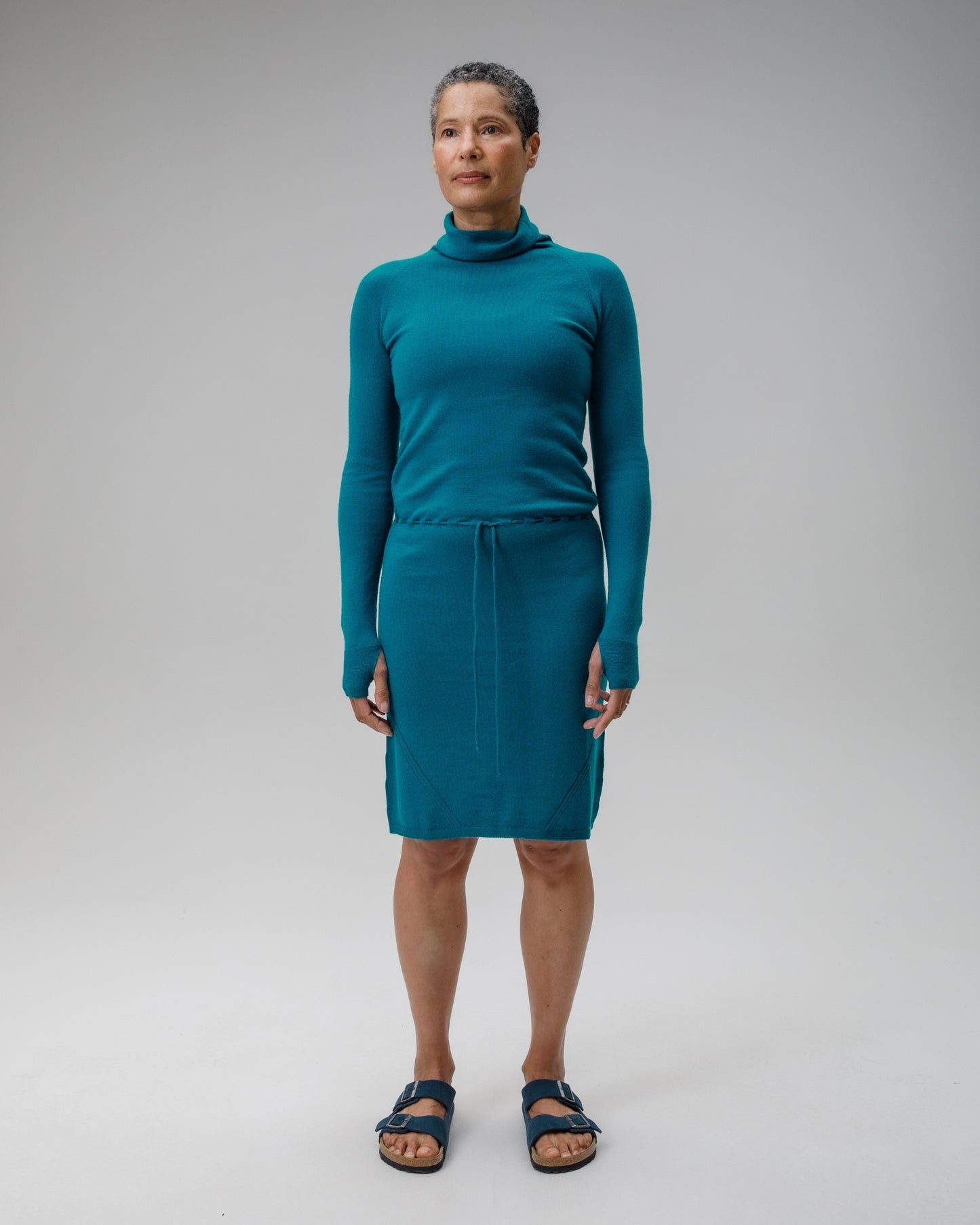 Innis Merino Cowl Neck Dress