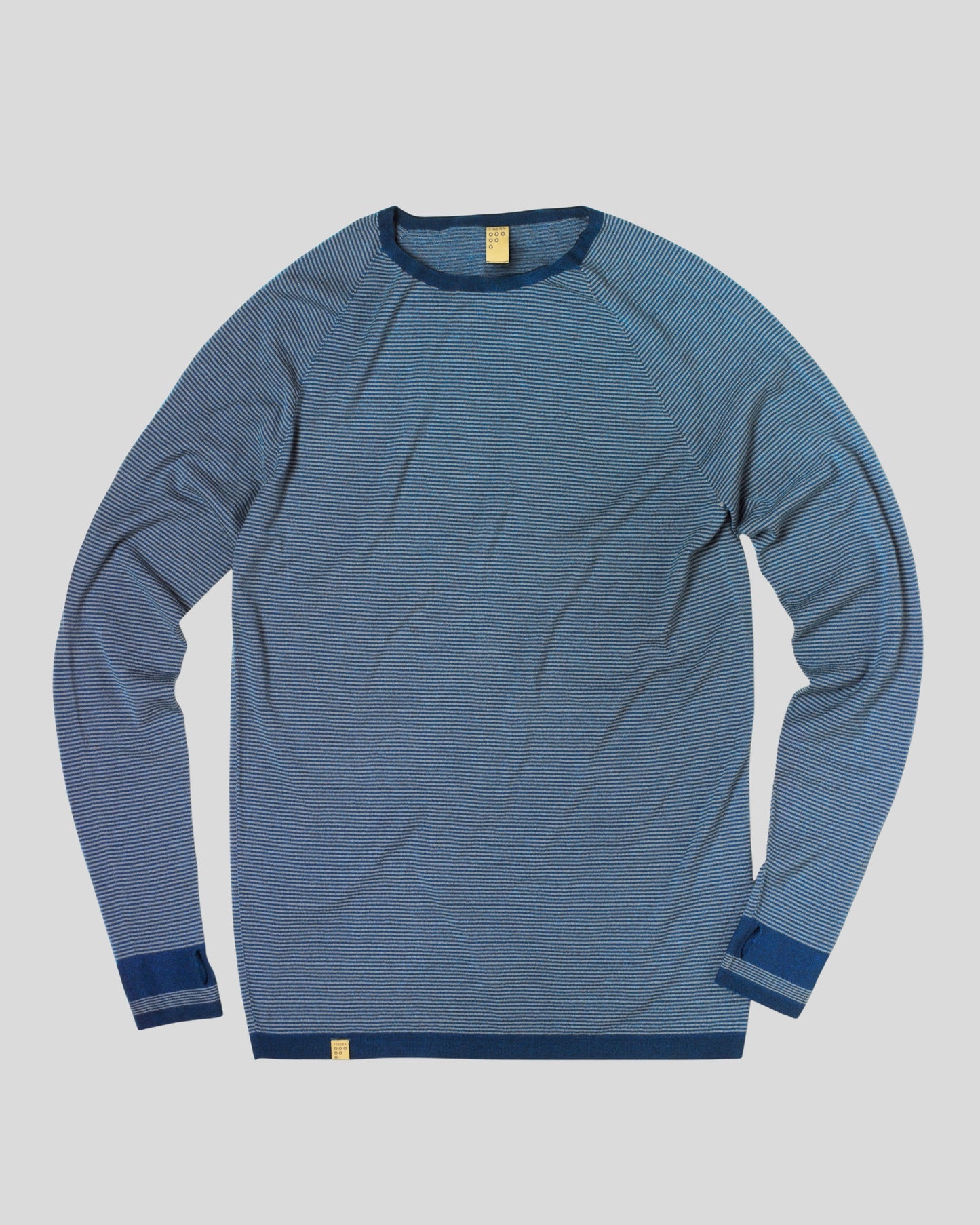 Linton Merino Stripe Base Layer - Relaxed Fit