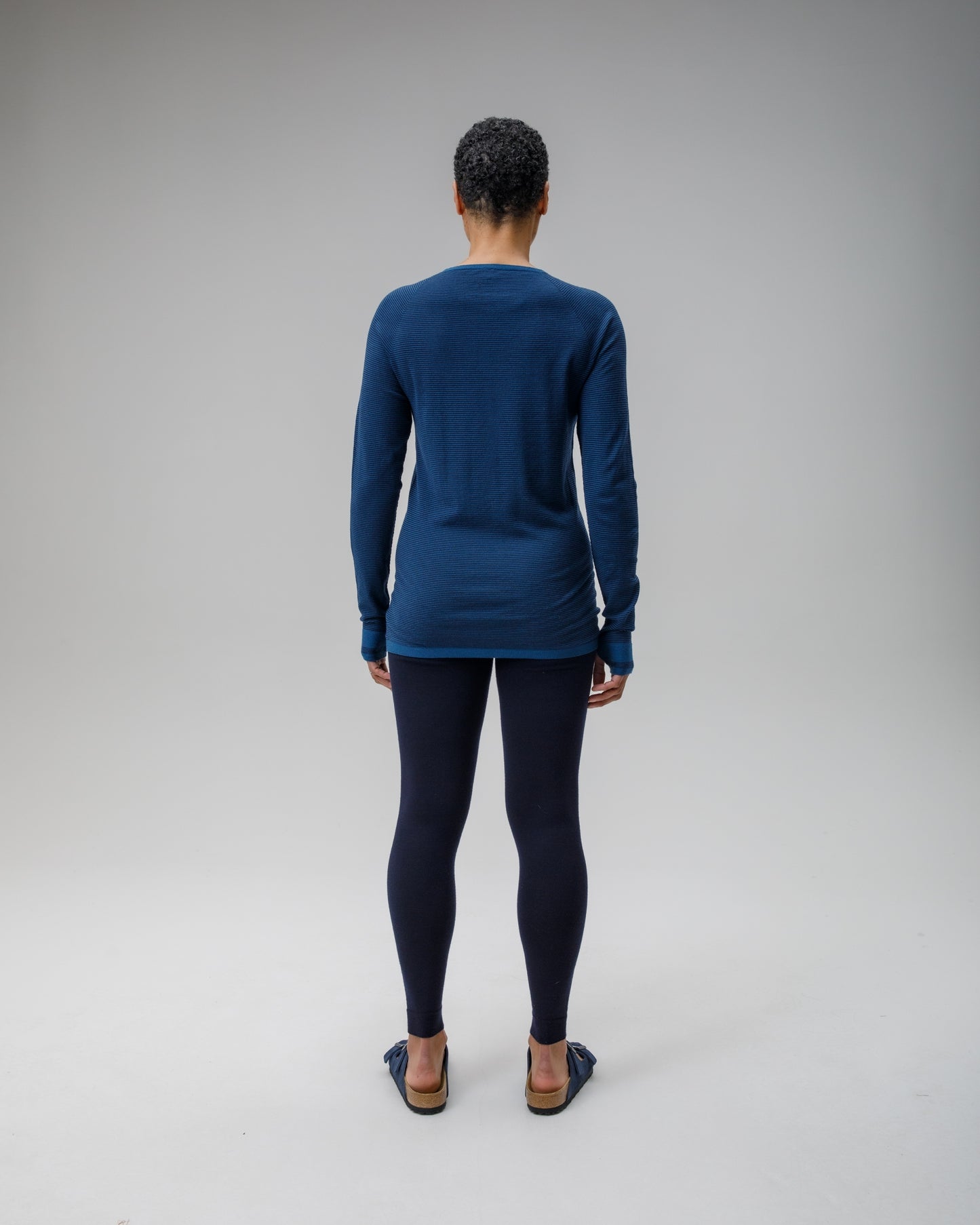 Linton Merino Stripe Base Layer - Relaxed Fit