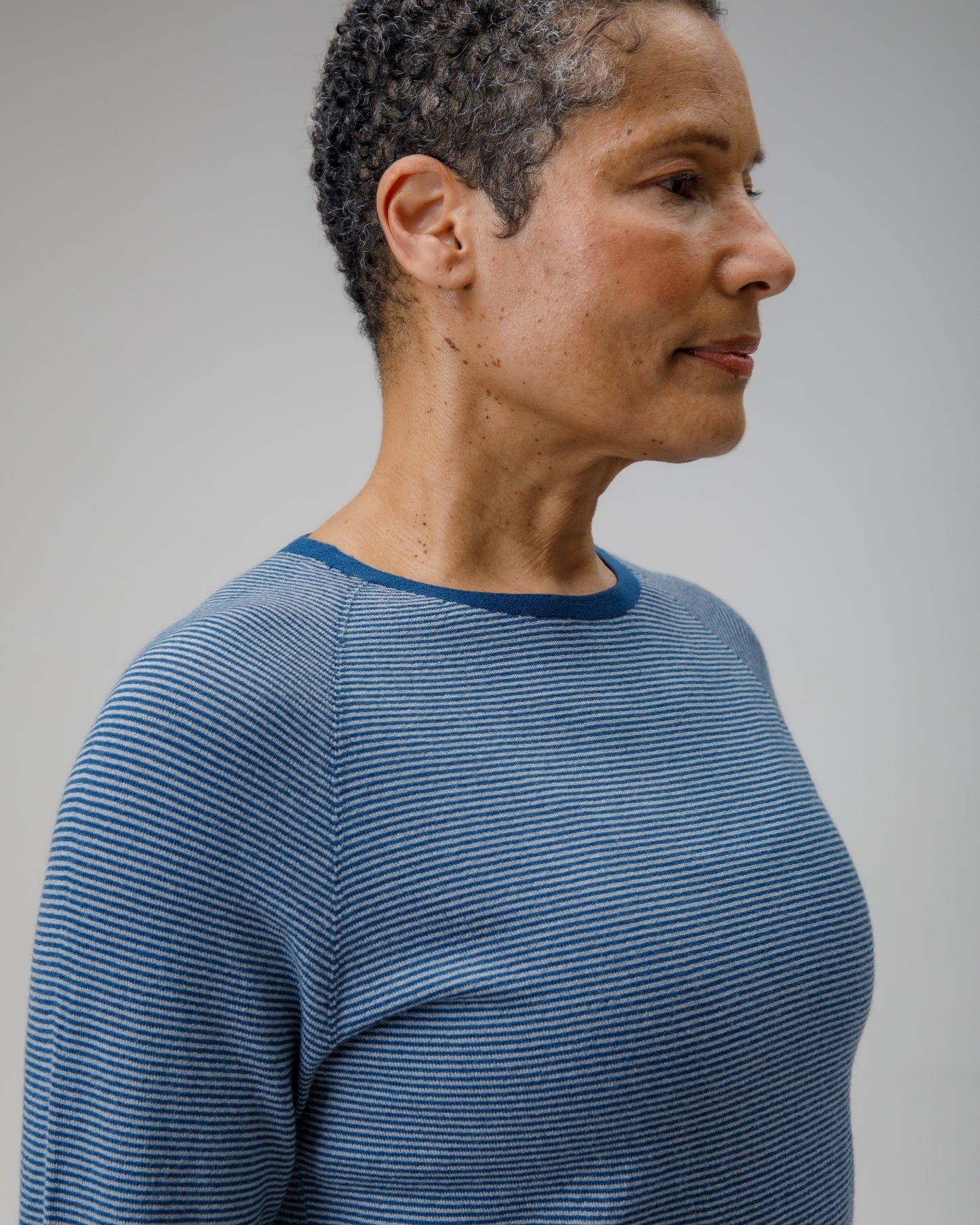 Linton Merino Stripe Base Layer - Relaxed Fit