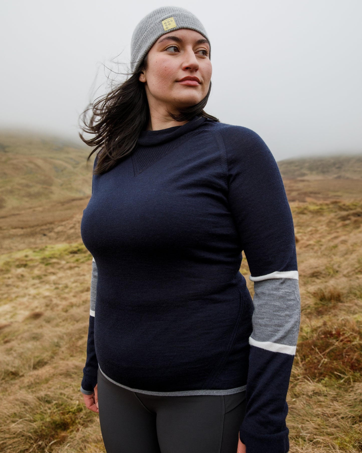 Marin Merino Cowl Neck Top