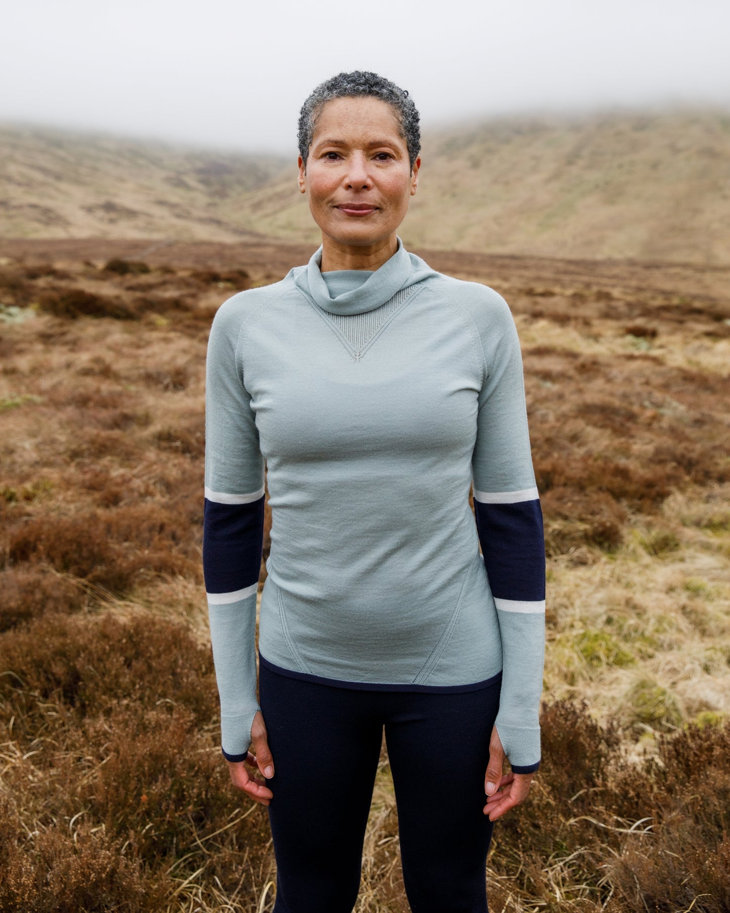 Marin Merino Cowl Neck Top