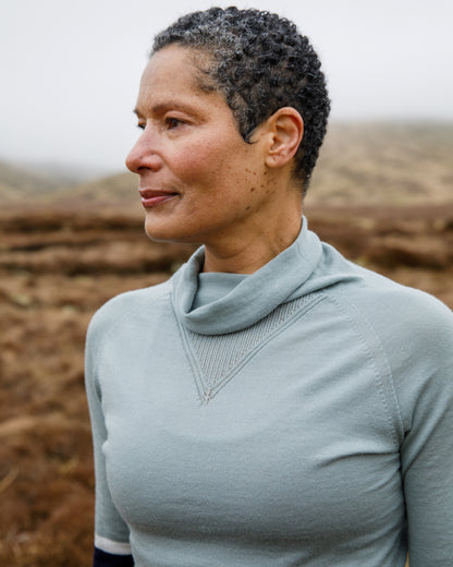 Marin Merino Cowl Neck Top