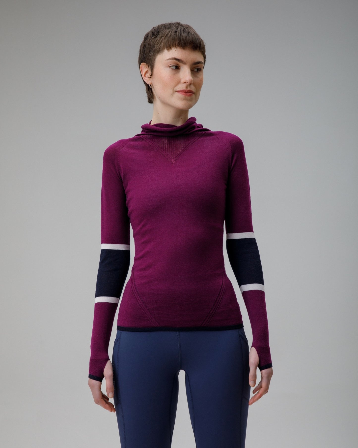 Marin Merino Cowl Neck Top