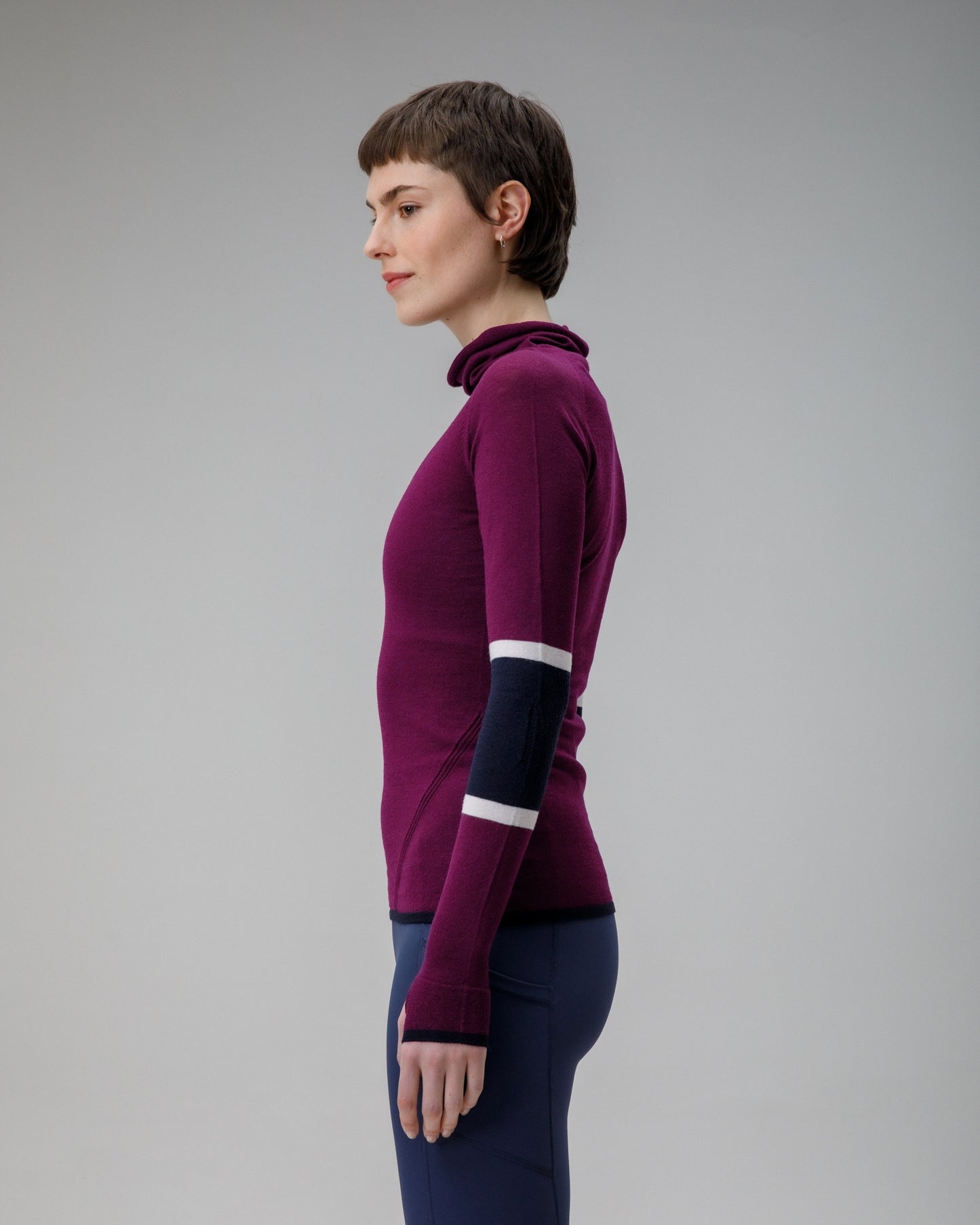 Marin Merino Cowl Neck Top