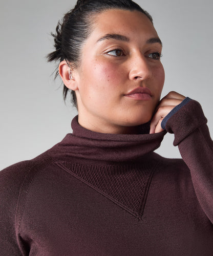 Marin Merino Cowl Neck Top