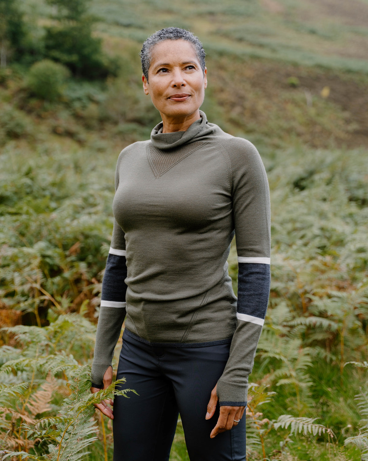 Marin Merino Cowl Neck Top