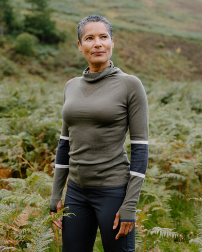 Marin Merino Cowl Neck Top